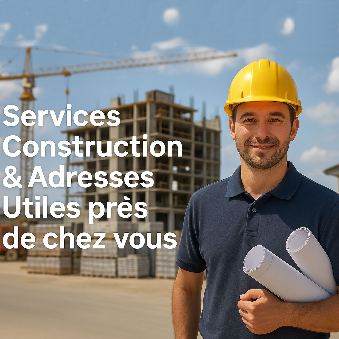 Découvrez tous les services construction à proximité : bureaux d'étude, centrales béton, magasins matériaux, location matériel. Trouvez rapidement vos professionnels locaux.